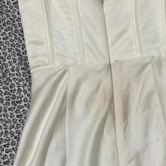 House of CB myrna ivory corset slip dress midi length in size small - Picture 6 of 8